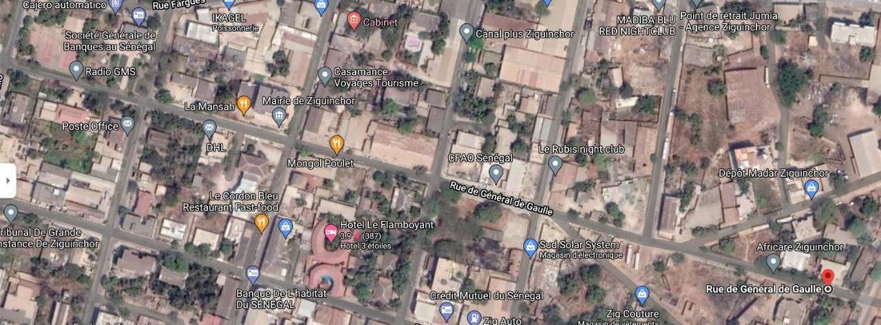 Appartamento Ker Adja Ziguinchor Esterno foto
